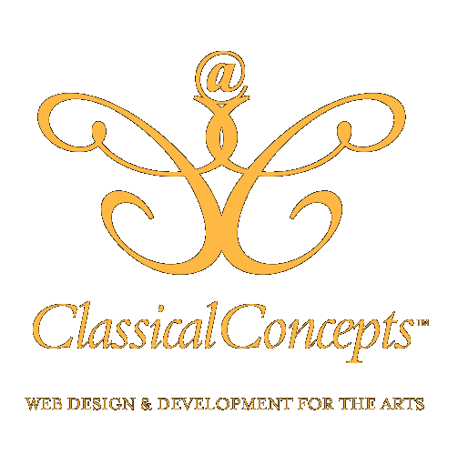 ClassicalConcepts, Web Design and Development for the Arts